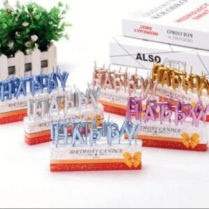 Happy birthday candle