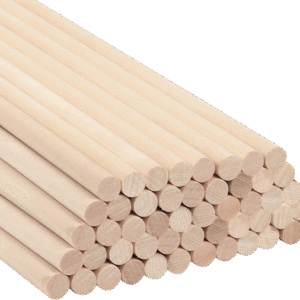Wooden dowels (12 pcs)