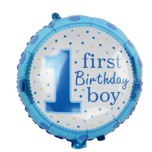 Birthday boy foil