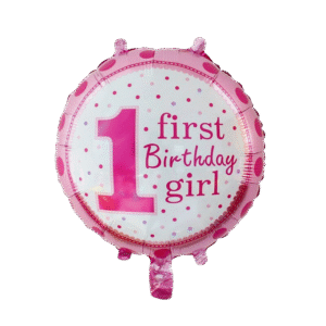 Birthday girl foil