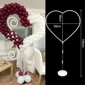 Heart ballon stand