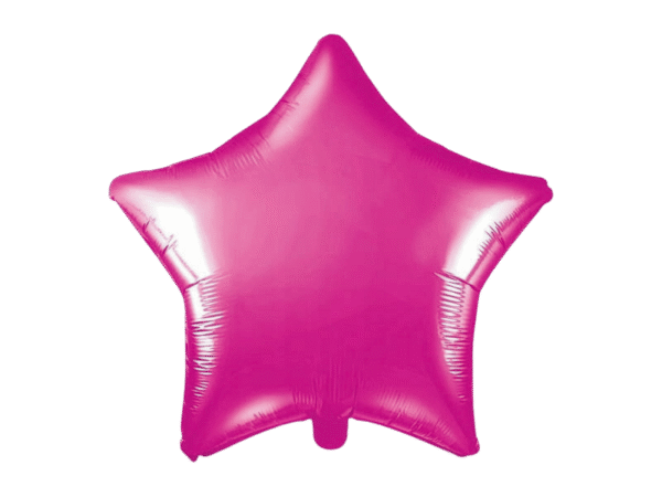 Pink star foil