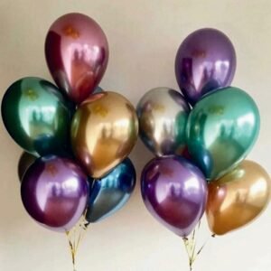 Chrome balloons