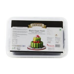black sugar paste
