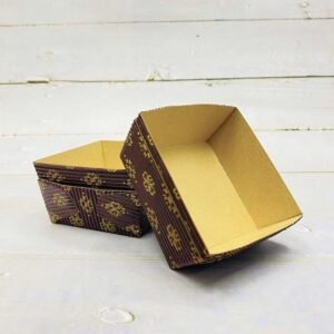 The Bakery Essentials printed bake and serve square brownie cup