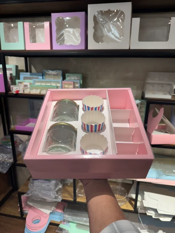 Hamper-box pink