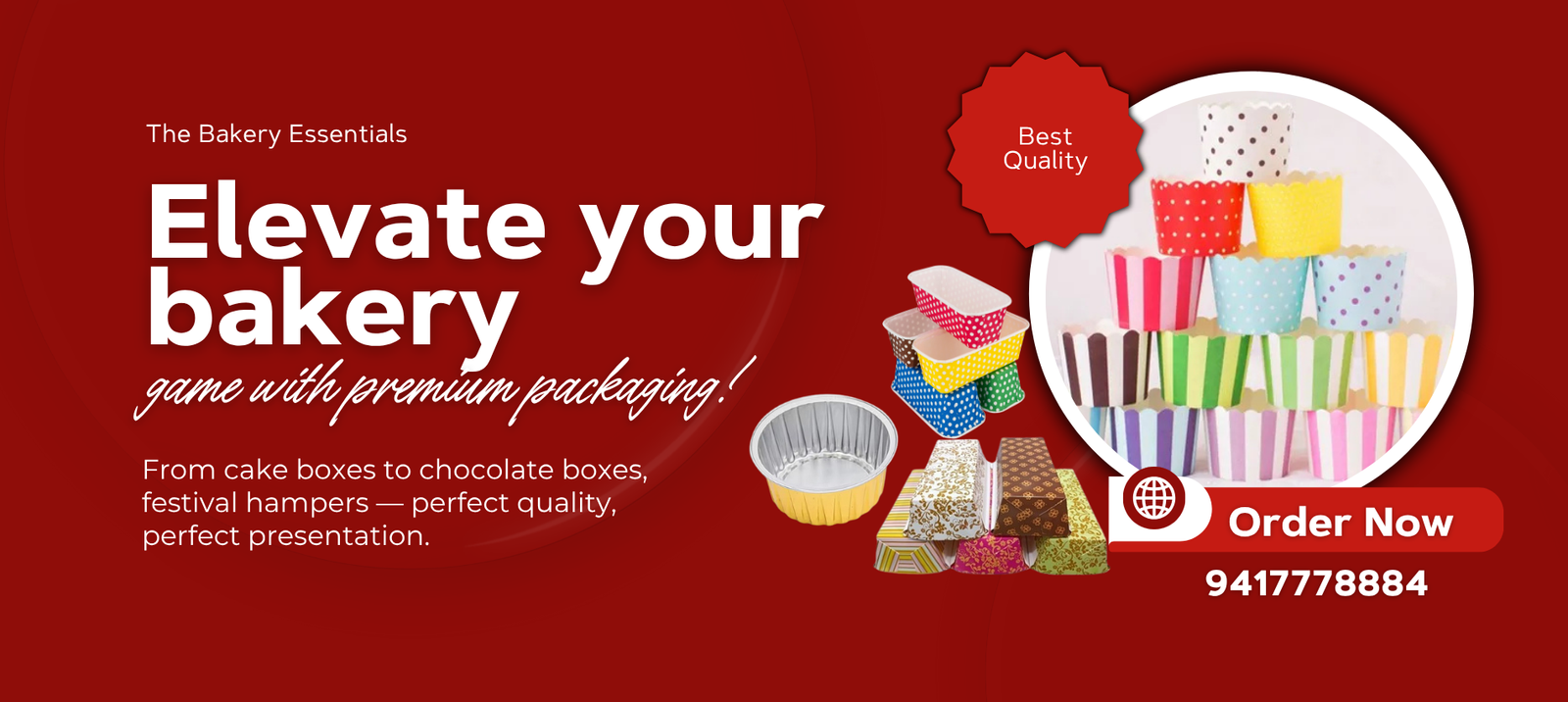 The Bakery Essentials-hampers bake and serve