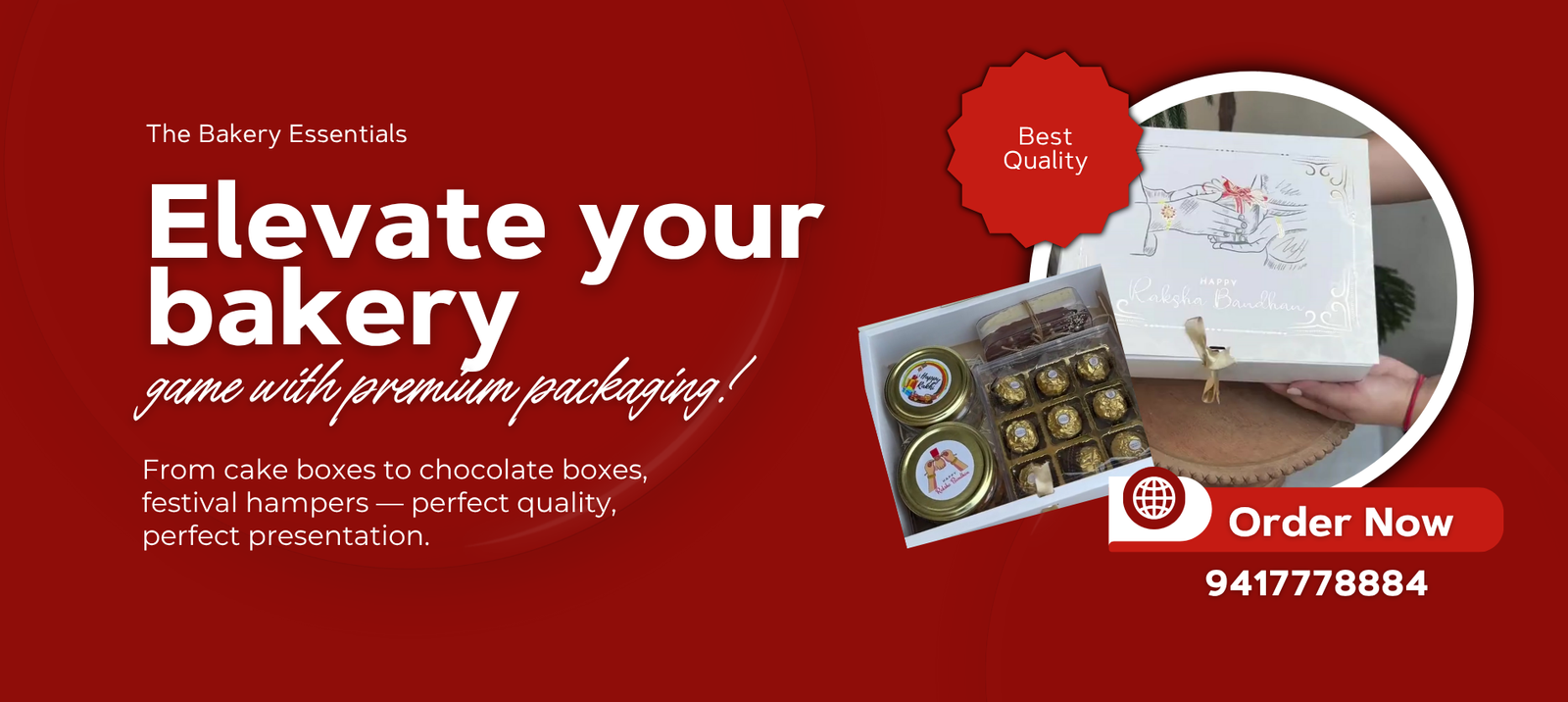 The Bakery Essentials-hamper box