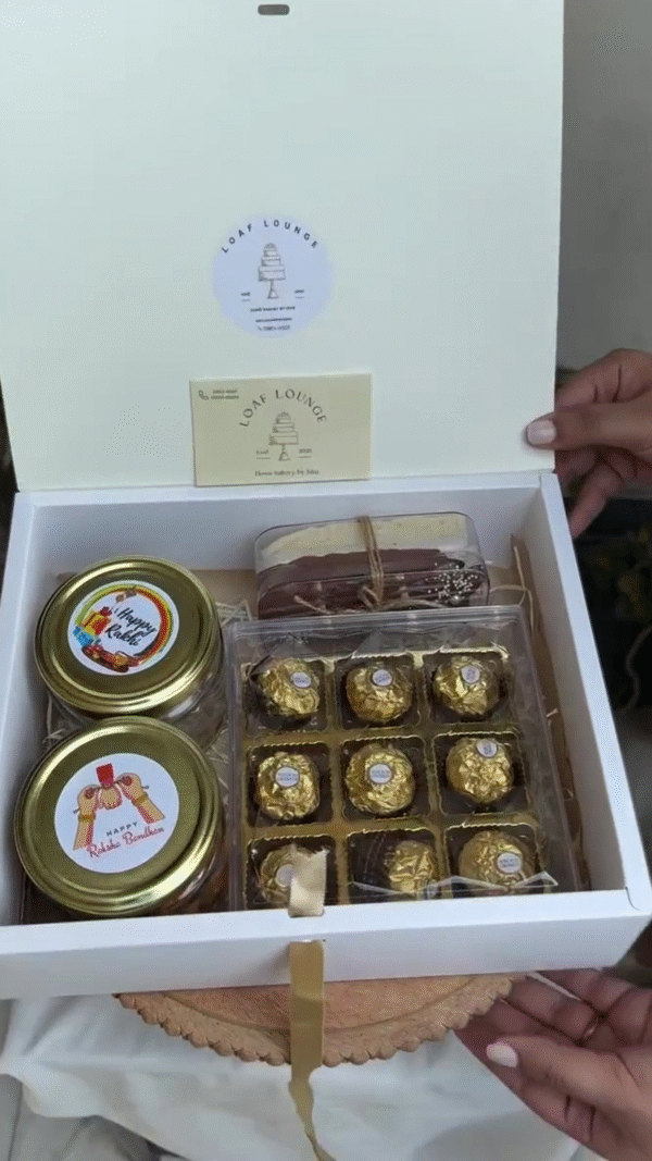 The Bakery Essentials- Raksha Bandhan Hamper box