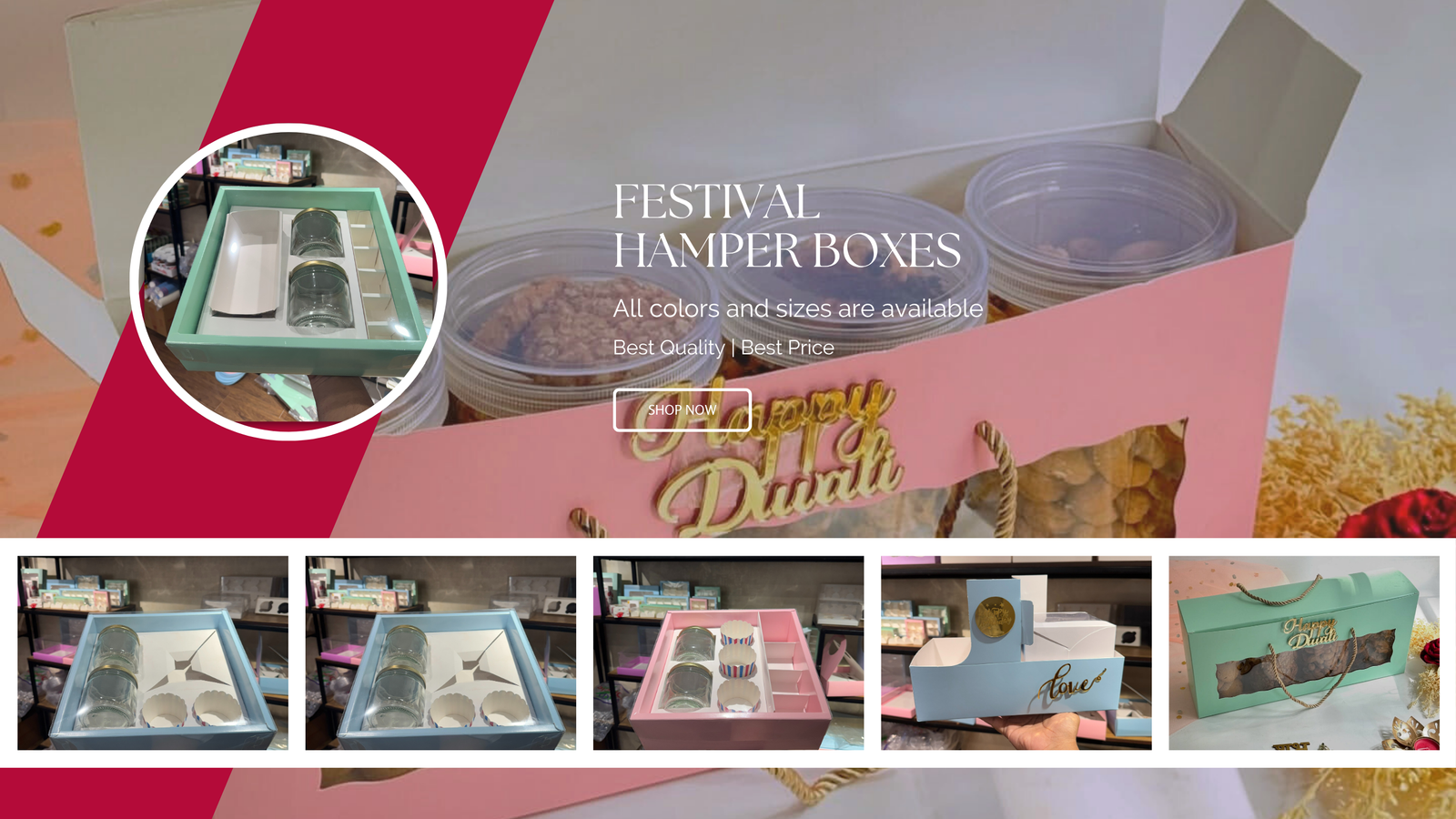 The Bakery Essentials- Hamper boxes